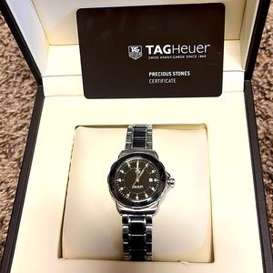 TAGHeuer Womens Formula 1 watch w diamonds